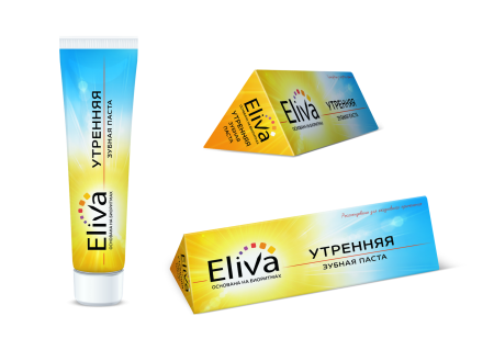Утренняя зубная паста Eliva